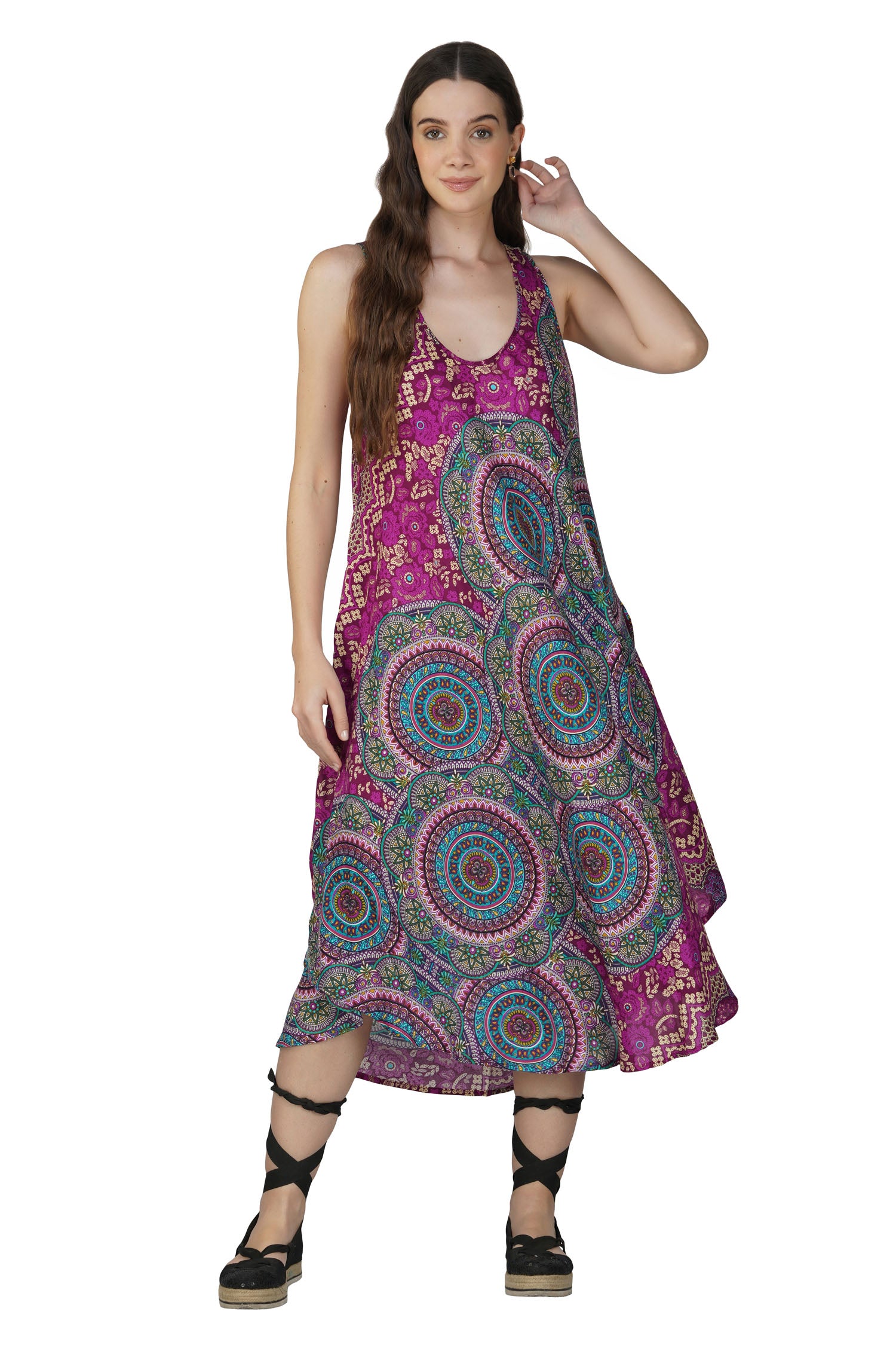 Aboriginal Print Long Maxi