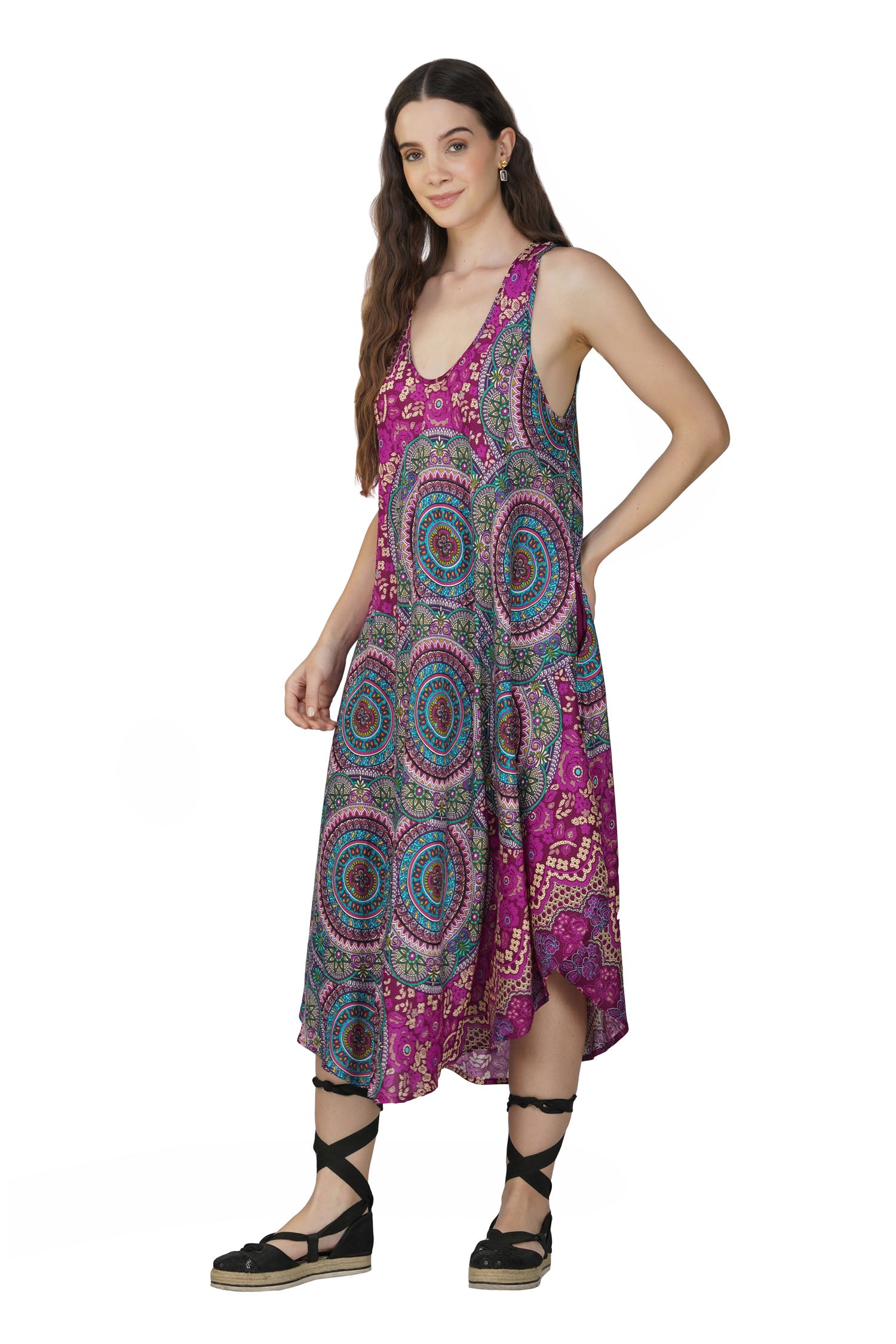 Aboriginal Print Long Maxi