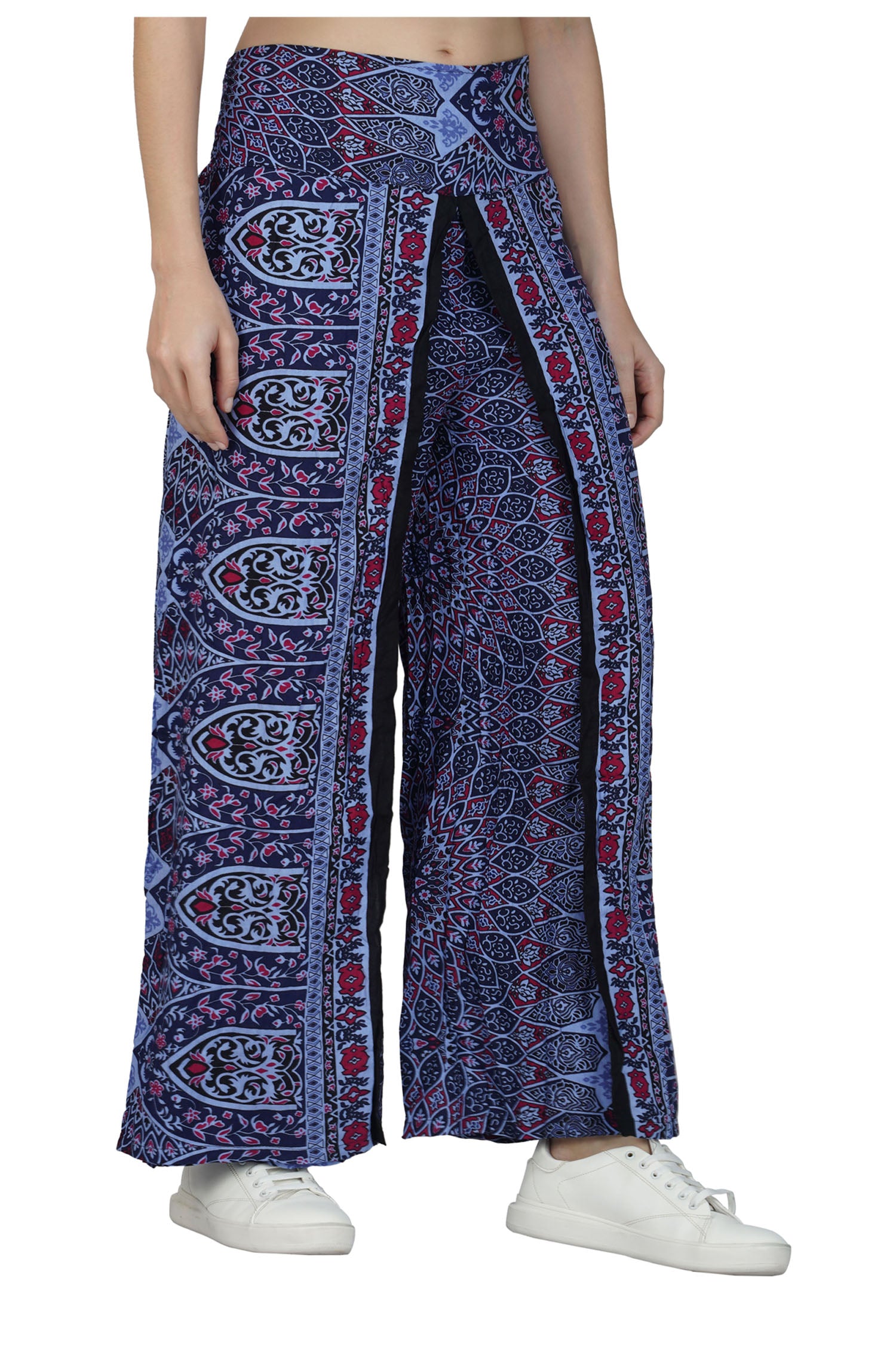 Wrap Boho Lap Pant - Denim