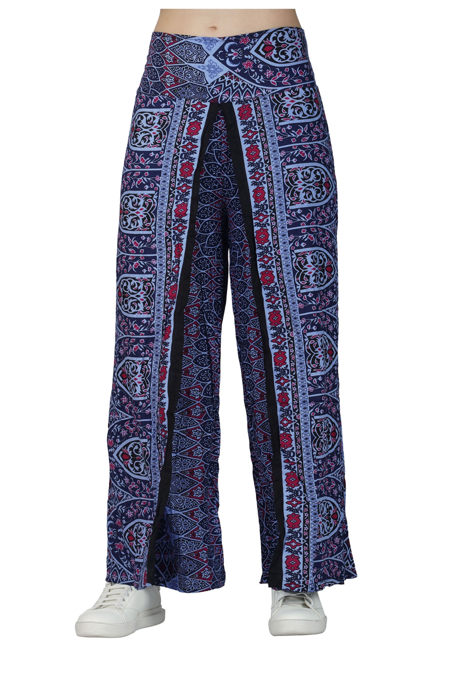 Wrap Boho Lap Pant - Denim