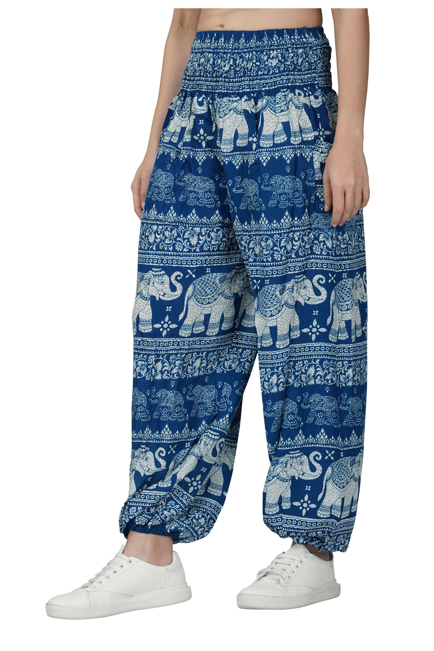 Cashmelon Elephant Harem Trousers - Teal