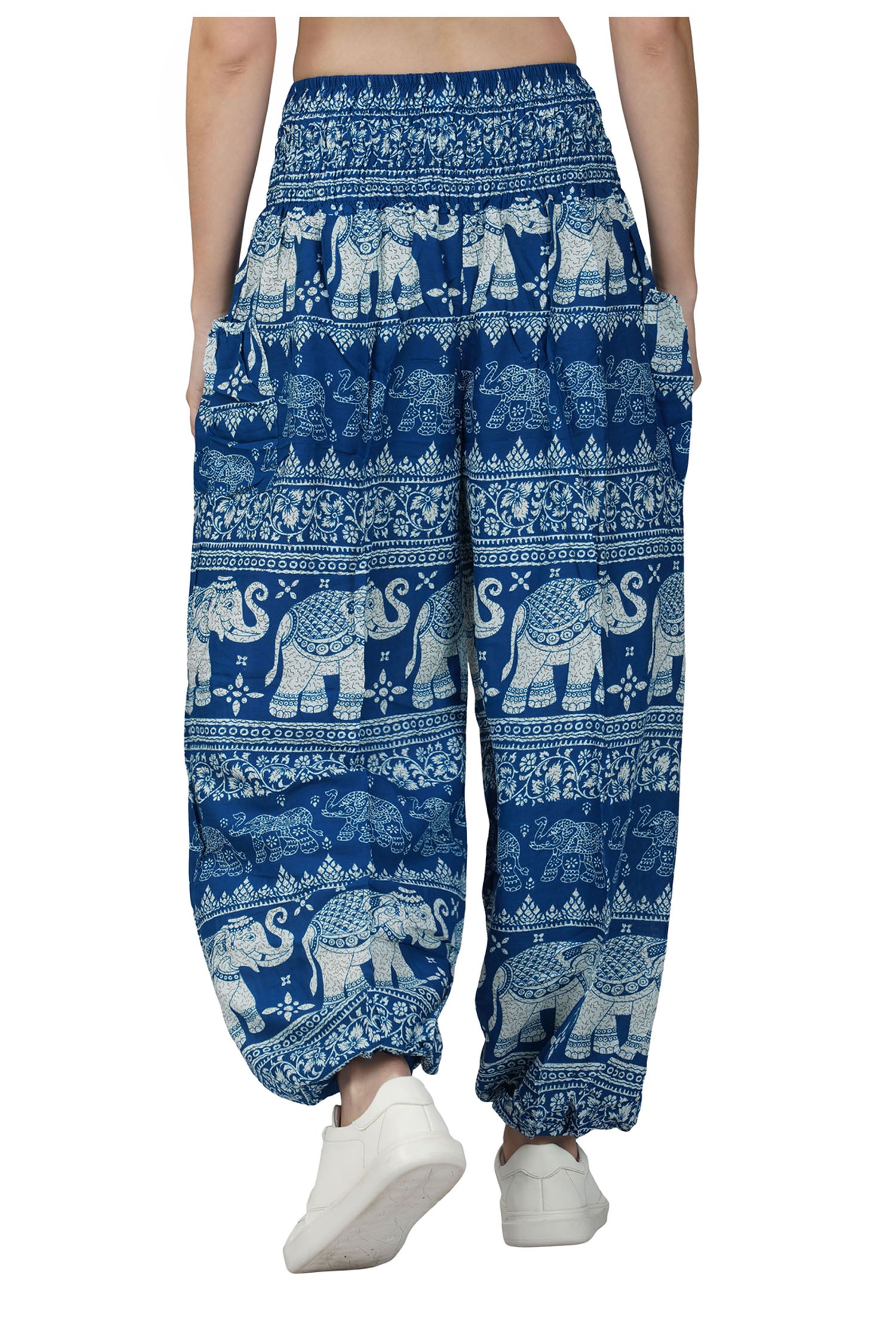 Cashmelon Elephant Harem Trousers - Teal