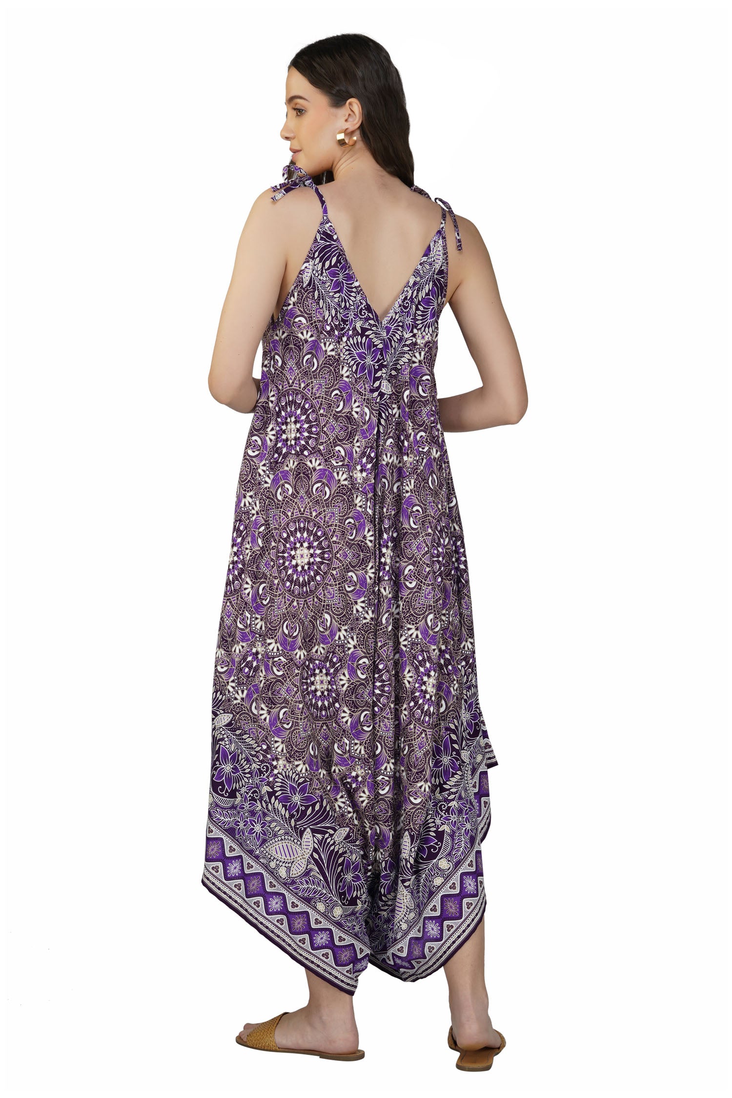 Full Length Jumpsuit -  Lilac