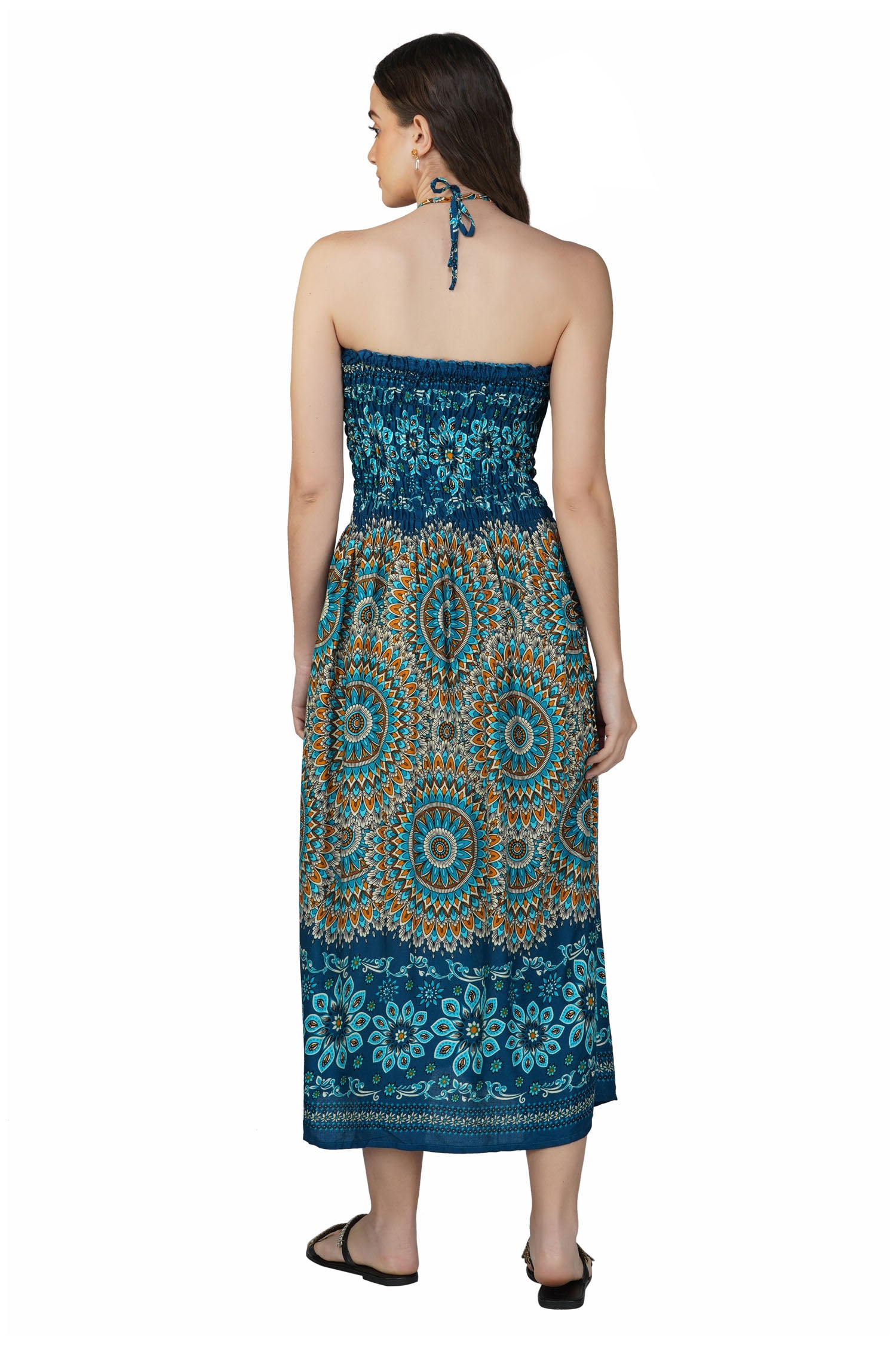 Patchwork Maxi - Teal